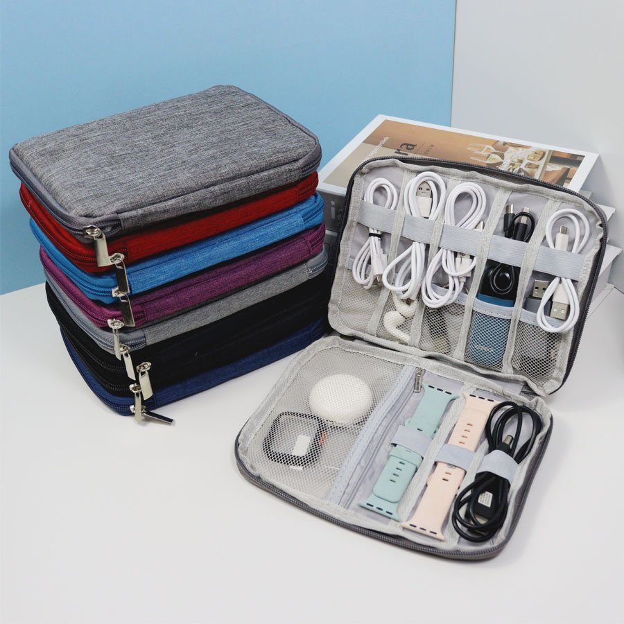 Tech Accessories Travel Organizer Pouch - 1 шт. Органайзер для кабелей с
