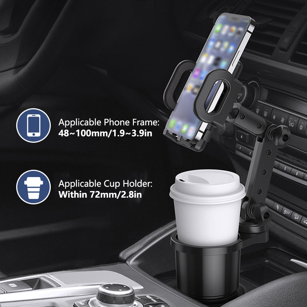 Mobile Tech Accessories - Автомобильный держатель для чашки, расширитель, крепление