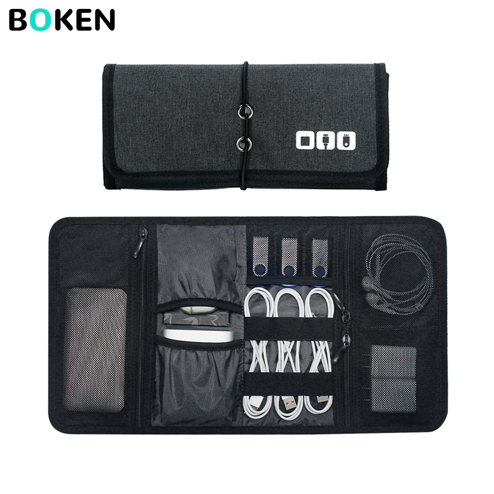 Tech Accessories Travel Organizer Pouch - Сумка-органайзер для техники, чехол для хранения