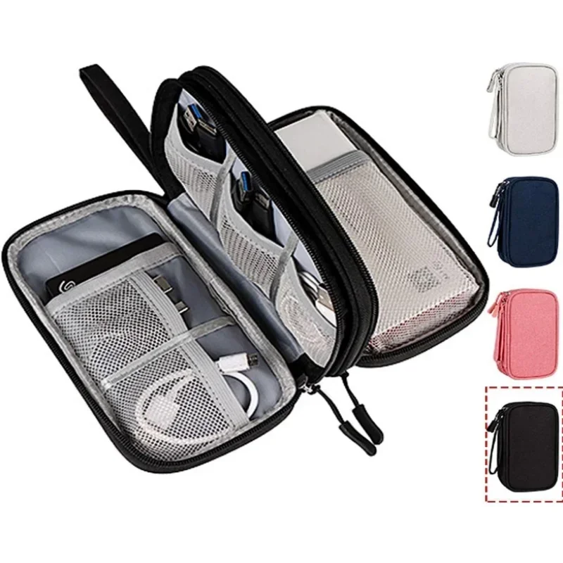 Tech Accessories Case - Дорожная сумка для кабелей, портативный чехол