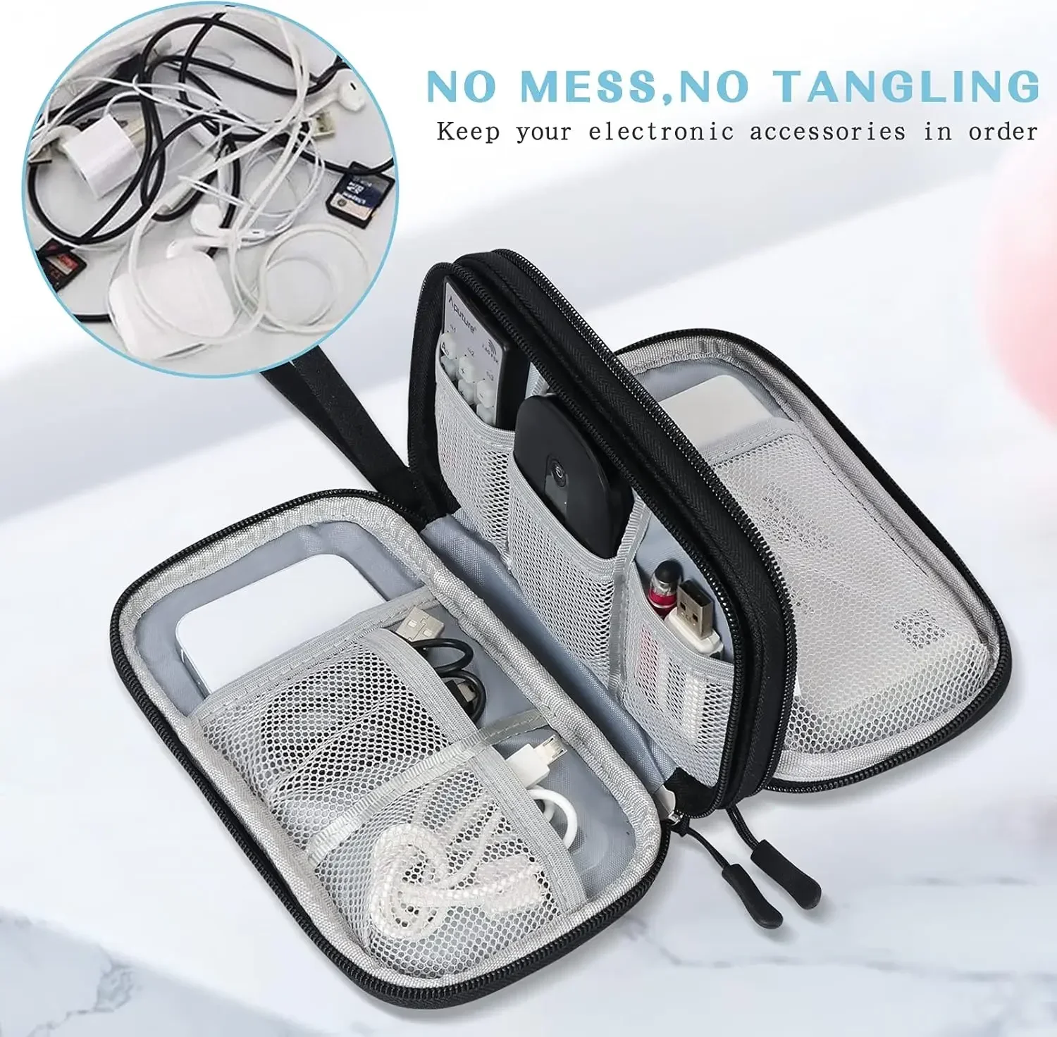 Дорожная сумка для кабелей, по – обзор и цена Tech Accessories Case